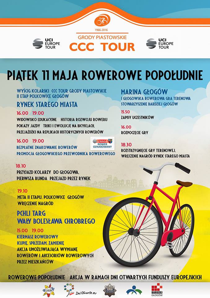Rowerowe popołudnie - wyścig kolarski „CCC Tour Grody Piastowskie” - zdjęcie 1