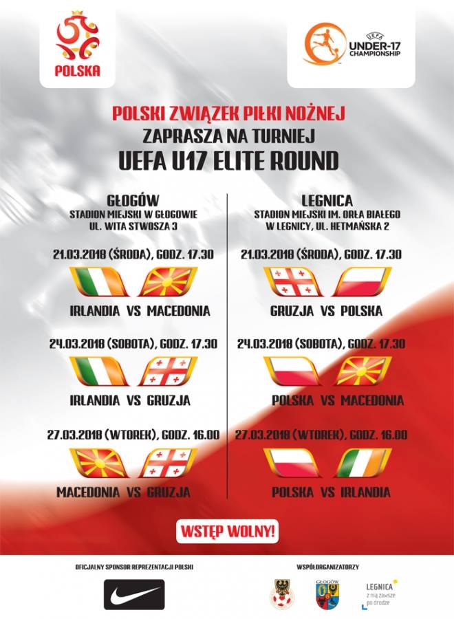 Ilustracja do artykuły:  Mistrzostwa Europy UEFA U-17 Elite Round.