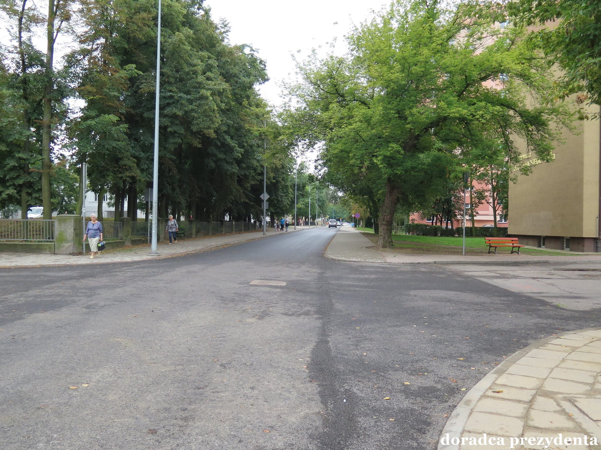 Ulica Głowackiego po remoncie. - zdjęcie 1